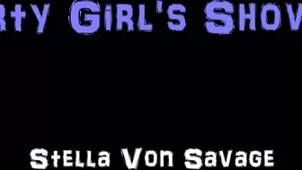 Stella_Von_Savage hot brunette posing in stockings