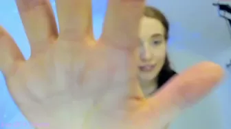 purelyblue dark haired chick masturbates with sex toy