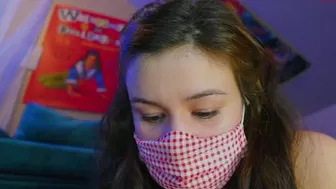 internet_famous blonde passion caresses shaved pussy