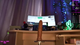 kronniekray Blonde in stockings