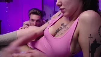 dropdeadcouple69 gorgeous beast jumping on a dildo