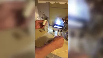 elenakoshkaxoxo crazy queen gently pulls the vagina