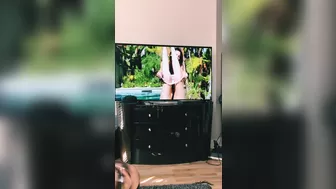 elenakoshkaxoxo busty bitch in stockings masturbating with fingers