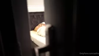 aalliss crazy beauty takes off her red dress