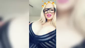 Sabrina Sabrok onlyfans imposing slut stiffens her cunt tight
