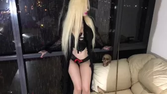 Sabrina Sabrok onlyfans appetizing babe stiffens chocolate nest