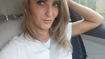 Mistress Courtney aka misscourtneym onlyfans dancing near the christmas tree