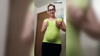 Pregnant Young MILF Shows off Nakedness & Lactates¡¡¡_Jenna Divinci_1080p