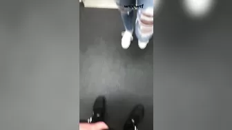 Public Risky Caught Lift Elevator Hotel Stairwell Blowjob_Elle xxx_1080p