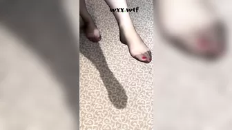 Putting on Cervin Rht Nylons in Hotel x_Victoria James nylons_720p