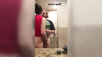 Real Wife gets Fucked in Gym Bathroom_SlaveWray_720p
