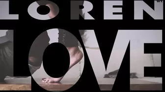 Red Head Wakes up to Give you the Pantyhose Footjob of your LIFE (tease)_Loren Love_1080p