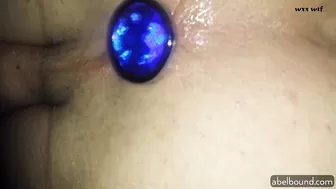 Rubbing my Clit on his Sissy Cock_aliceandabel_1080p