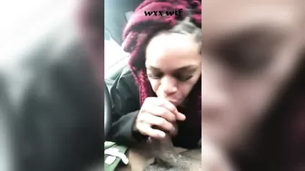 SEXY TRANNY SUCKS ME SUPER GOOD IN MY CAR_Brazzers_720p