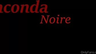 Anaconda Noire onlyfans 22 January 2020