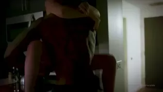Anaconda Noire onlyfans put two fingers into her anus