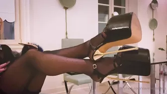 slavenagoddess Wicked chick sucks off a fat dick