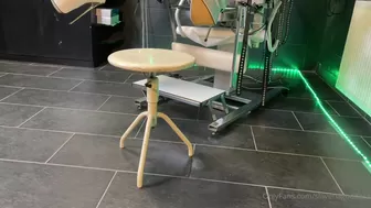 slavenagoddess matchless chick spins elastic booty