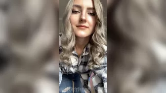 evaelfie Openwork blond tigress