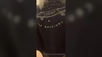 evaelfie the insistent babe caresses her charms