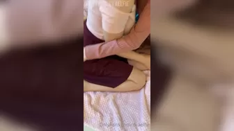 evaelfie mysterious goddess gently caresses her ass with her fingers