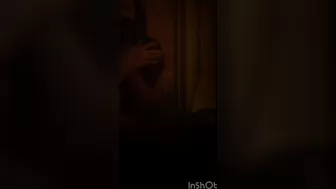 elenakoshkaxoxo busty young lady erotically posing in a dress