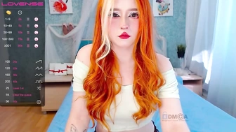 LanaLoy смачная самка трахает себя в привате