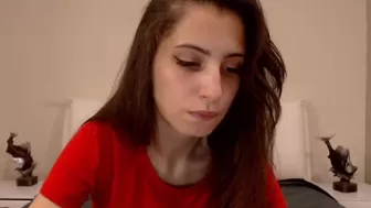ghostyboo busty courage rides a dildo