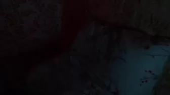 elisa_bright painted bitch gently pulls pussy