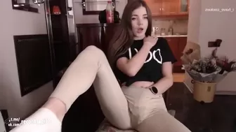 i_have_cookies attractive cockroach shows tanned body