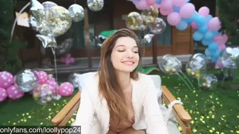 loollypop24 busty blonde masturbating shaved vagina