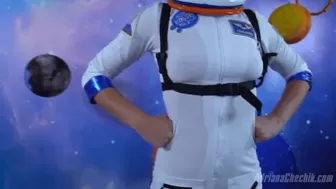 AdrianaChechik at work shows panties