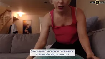 missbehavin26 luxurious blonde straddled sex toy