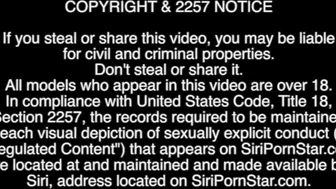 SiriPornstarcom_ Siri hot lady caresses big tits