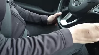 She needs to Stop the Car to Pee but too Late she Soaks her Pants_lovewetting21_1080p