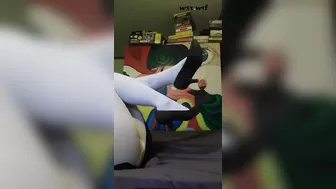 Shoe Dangle and Stocking Tease_Ferralyn River_1080p