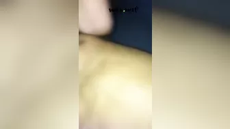 Slim Thick Ebony Rides Daddy’s Face_Pillow_Porn_720p