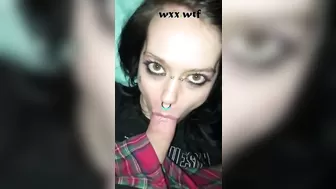 Slow Motion Cock Sucking¡ Daddy Pins me on my back for Eye Contact¡_MollyEx_720p