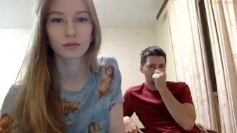 naydimeny cute brunette caresses her charms