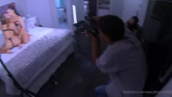 pocahontasoficial  gripping nipple masturbates wet wrap