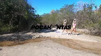 pocahontasoficial  the nipple with big boobs fascinates the look