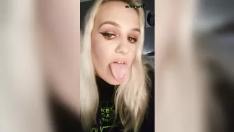 Super Long Drooly Wet Tongue_Softest Girl_1080p