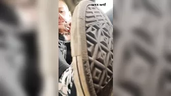 Sweaty Workout Barefeet_QueenFB_1080p