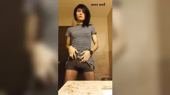 TS Jerking off in Bar Restroom¡_princess stephanie ts_1080p