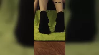 Taking off my Socks Stretching my Smelly Feet and Curling my Dirty Toes._The Kowardly Kitten_1080p