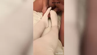 Teen Babe get Cum on White Knee Socks_T3killa_1080p