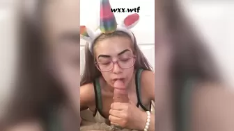 Unicorn Blows Daddy_LaylaBabyBlows_720p