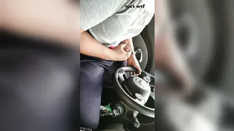 Watching my Hubby Jerk his Cock while he Drives¡_Power Lovers_1080p