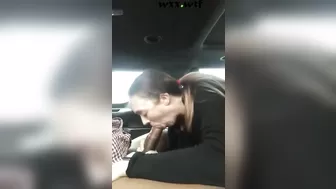 White Girl Sucks Giant BBC in Car_ChickenCow619_720p