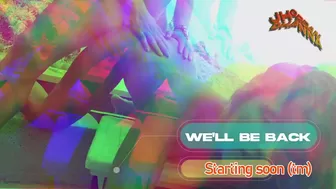 jhordananddanna_ openwork blonde dancing a striptease